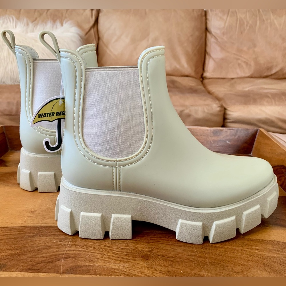 JEFFREY CAMPBELL Chelsea Rain Boots